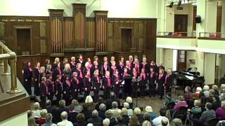 Cantate Domino Alleluia Cristi Cary Miller  Cantare Ladies Choir [upl. by Sirromad575]