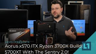 Aorus x570 ITX amp Ryzen 3700X Build in the Dr Zaber Sentry 20 [upl. by Naget]