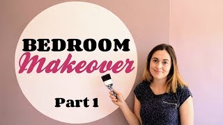 Bedroom Makeover Painting a Room  The Carpenters Daughter [upl. by Llekcm]