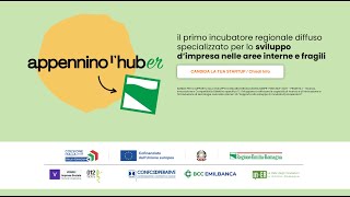 Webinar AppenninolHubER  Opportunità di Incubazione e Accelerazione per Imprese in ERomagna [upl. by Adnohsed]