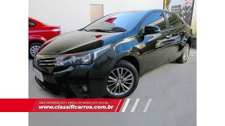 Toyota Corolla XEI 18 Flex Automático 2016 [upl. by Annayak211]