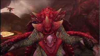 Monster Hunter Portable 3rd HD Ver  Volvidon intro [upl. by Yraek]