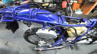 SERVO DO YPVS DA RD350 QUEBROU EM MIL PEDAÇOS APÓS CAMINHÃO TER PASSADO POR CIMA [upl. by Sale]