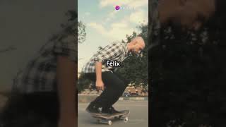 Felix the Skateboarding Cat Takes on the City Park shorts [upl. by Saleem248]