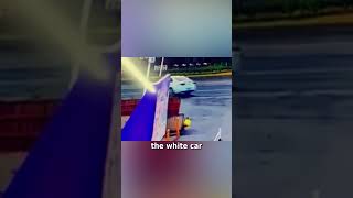 Unbelievable Moment Caught on Camera Faulty Barrier Drops onto Car [upl. by Huckaby367]