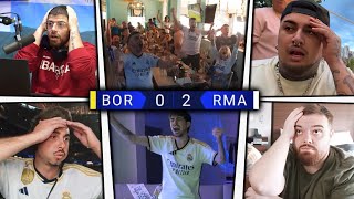 TODAS las REACCIONES al BORUSSIA DORTMUND 0  2 REAL MADRID 🤯🔥 FINAL CHAMPIONS  DjMariio LaCobra… [upl. by Zoes151]