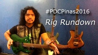 Perf De Castro PDCPinas2016 Rig Rundown [upl. by Nilre]