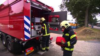 Brandweer Drenthe neemt afscheid van de brandkraan [upl. by Anneliese]