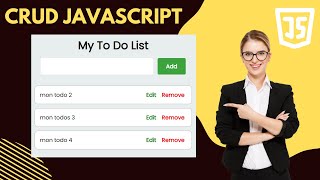Opérations CRUD avec JavaScript  Create Read Update Delete [upl. by Asila143]