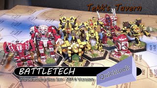 BattleTech Introductory Box Set 2014  Boardgame Shenanigans  Tekks Tavern [upl. by Nibla]