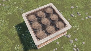 9 barrels in a 1x1  Rust Guide [upl. by Nerb427]