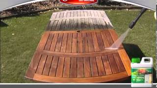 Aquanett Owatrol Eco Friendly Stripping Deck Oils Wood Cleaner [upl. by Rissa]