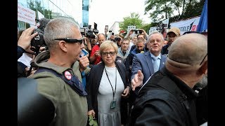 Małgorzata Gersdorf pojawiła się w Sądzie Najwyższym [upl. by Ahsenom]