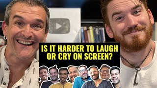 The Actors Roundtable 2020  what is harder to laugh or cry on screen  REACTION [upl. by Bashemath]