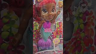 Splash amp Glow ARIEL Doll disneyjr ariel dolls [upl. by Zobias222]