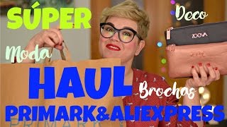 PRIMARK amp ALIEXPRESS SÚPER HAUL  ROPA DECO Y ACCESORIOS MAQUILLAJE [upl. by Freda]