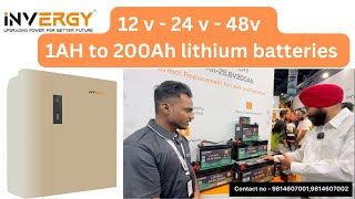 All information about INVERGY Lithium batteries [upl. by Henriques243]