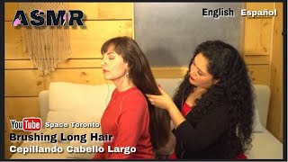 ASMR│Brushing Long Hair │Cepillando Cabello Largo ❤️ [upl. by Lotsyrc795]