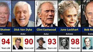 Oldest Living Actors Who Are Over 90 to 100 Years Old 2024 [upl. by Studley]