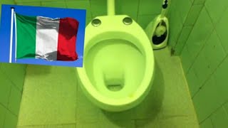 🇮🇹 ITALY TOILET 2 🇮🇹 quotUnknow Bowl and Mid Level Cisternquot [upl. by Grishilde]