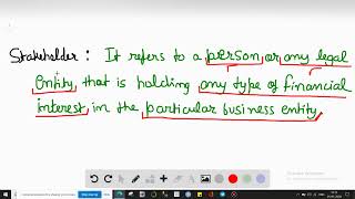 Stakeholders are less likely to include which of the following groups A owners B employees C comm [upl. by Ardys]