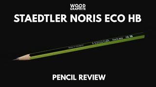 Staedtler Noris Eco HB  Pencil Review  ✎WampG✎ [upl. by Analos452]