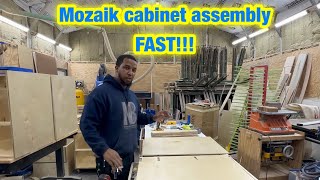 Fast Cabinet assembly mozaik [upl. by Maynord870]