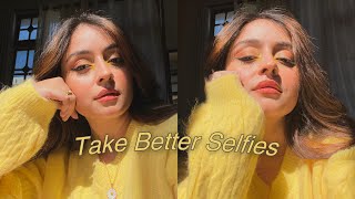 How to take better selfies Photo  Editing tips [upl. by Innus]