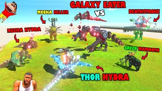 SEASON 1 Units vs GALAXY EATER  THOR HYDRA MECHA HYDRA DEATHSTROKE MECHA KILLER in ARBS SHINCHAN [upl. by Wobniar]