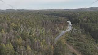 DLog M Bazhukovo Russia Svetlaya Rock Autumn landscape Serga River Deer streams  nature p [upl. by Peednam21]