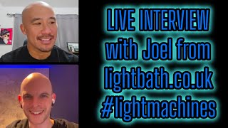 LIVE INTERVIEW with Joel the creator of the Loom Light Machine meditation device 🤘🏽 [upl. by Pinsky]