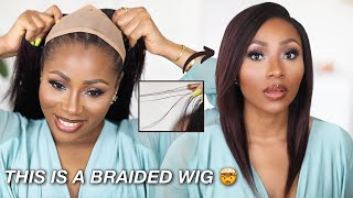 SHOCKING MICRO BRAID WIG IT LOOKS LIKE ACTUAL HAIR  ONE MILLION BRAIDS [upl. by Dobbins]