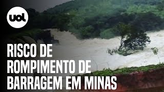 Barragem em Minas Gerais risco de rompimento preocupa moradores em Pará de Minas [upl. by Radford]