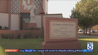 Sherman Oaks church vandalism investigated as possible hate crime [upl. by Leirraj766]