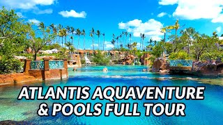 Atlantis Aquaventure Dubai Vlog 2024  Worlds LARGEST Waterpark [upl. by Lehman]