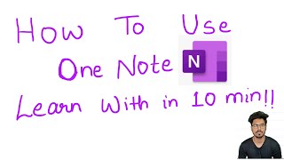 OneNote for Teaching Online  Learn basics with in 10 minute  OneNote Tutorial Hindi [upl. by Royal]