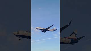 SunExpress landing at Hamburg Airport [upl. by Layton]