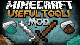 Minecraft Mod Showcase Useful Tools  Tools with Abilities [upl. by Farica]