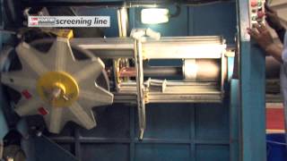 High voltage cable plant  POURTIER screening line [upl. by Ynnus]