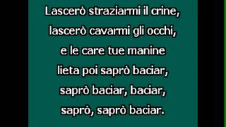 Batti batti o bel Masetto Karaoke Accompaniment [upl. by Yeclehc231]