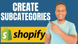 How To Create Sub Collections Or Subcategories In Shopify [upl. by Annadroj664]