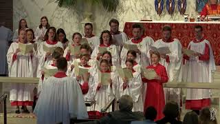 Hosanna to the Son of David  Saint Michael Choristers and Staff Singers [upl. by Abrahan992]