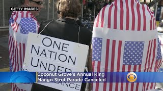 Coconut Groves Annual King Mango Strut Parade Canceled [upl. by Odelinda543]