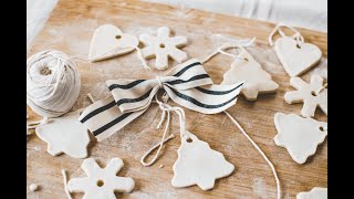 Give salt dough ornaments a modern look Here are new designs to inspire you [upl. by Htiaf562]