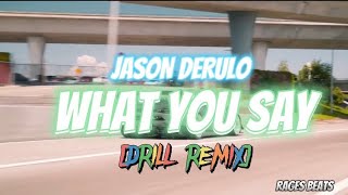 Jason Derulo Whatcha say Drill Remix By Rages Beats [upl. by Ihtac]