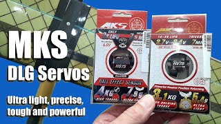 MKS DLG servos Ultra light precise tough and powerful [upl. by Naimerej410]