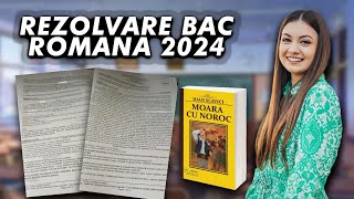 REZOLVARE SUBIECT BACALAUREAT 2024  LIMBA ROMANA  START IN BAC [upl. by Hy279]