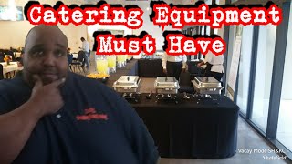 HOW TO START A CATERING BUSINESS  Proper catering equipment why  THINGS YOU NEED TO KNOW [upl. by Ecirahc]