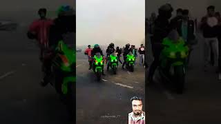 ninja zx10r ninjah2rzx10r rider ktmmotorcycle kawasakininjah2rtopspeed ninja automobile [upl. by Barn694]