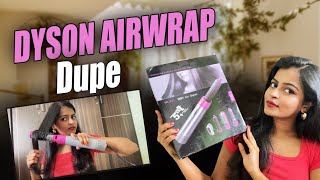 DYSON Airwrap Dupe under 1500 in TeluguHair straightener review in Telugu Lavanya lovely dyson [upl. by Marcelle]